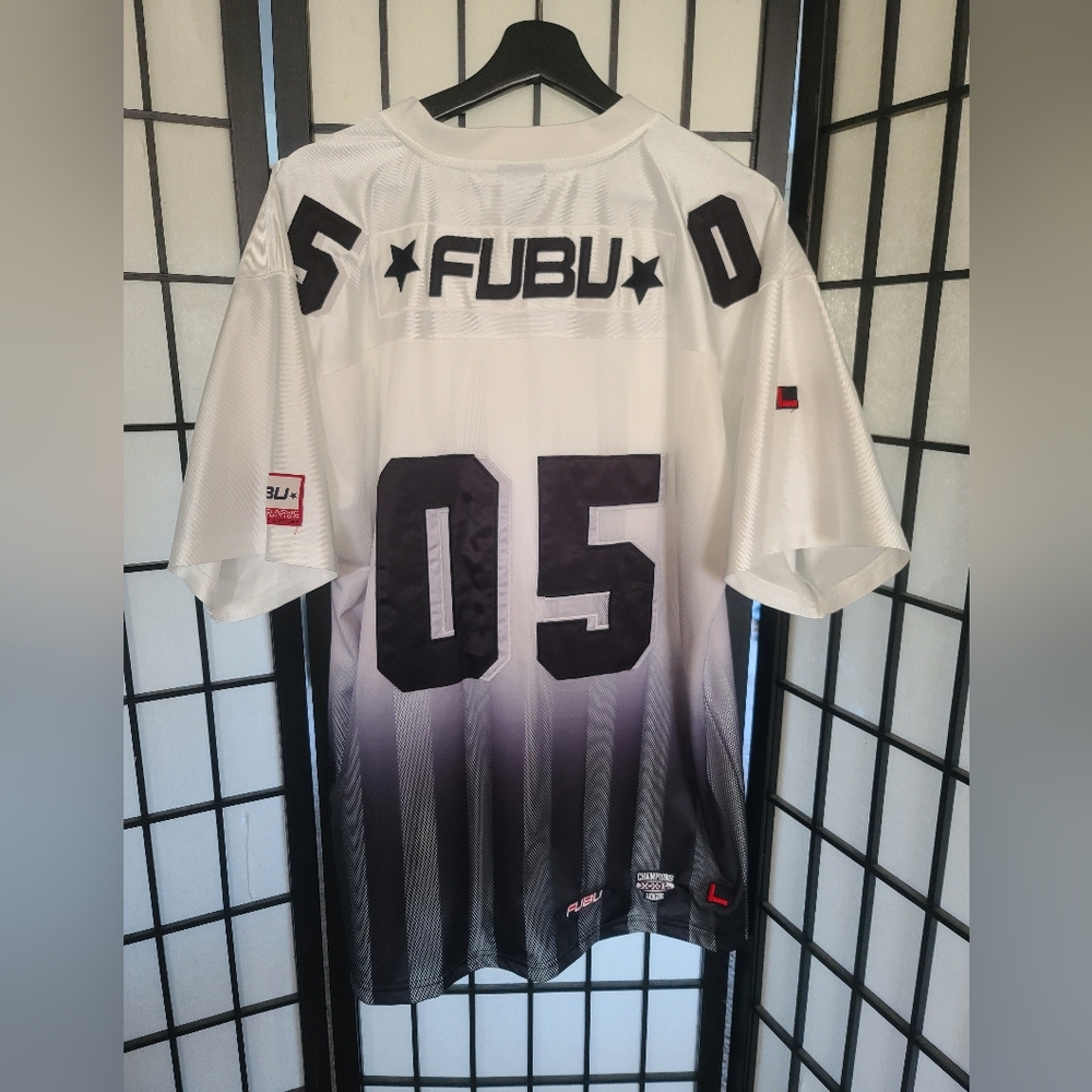 Mens Fubu Jersey, medium, black